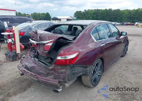 2017 Honda Accord Sport from USA, damaged, VIN 1HGCR2F55HA067721